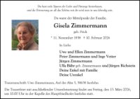 eine Anzeige